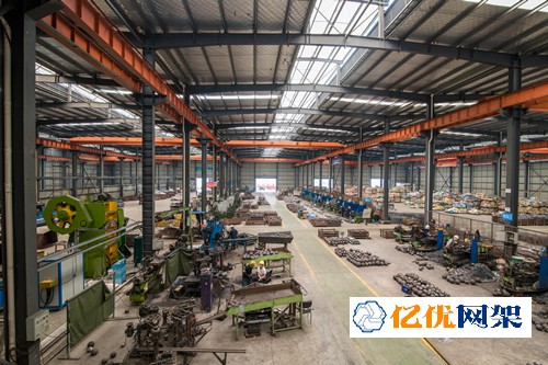 金昌网架配件机加工车间